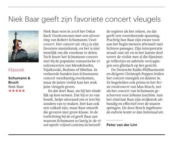 Koop die CD! Of luister live naar #NiekBaar in de Laurens kerk in Rotterdam op 1 oktober: sinfoniarotterdam.nl/concert/benefi…