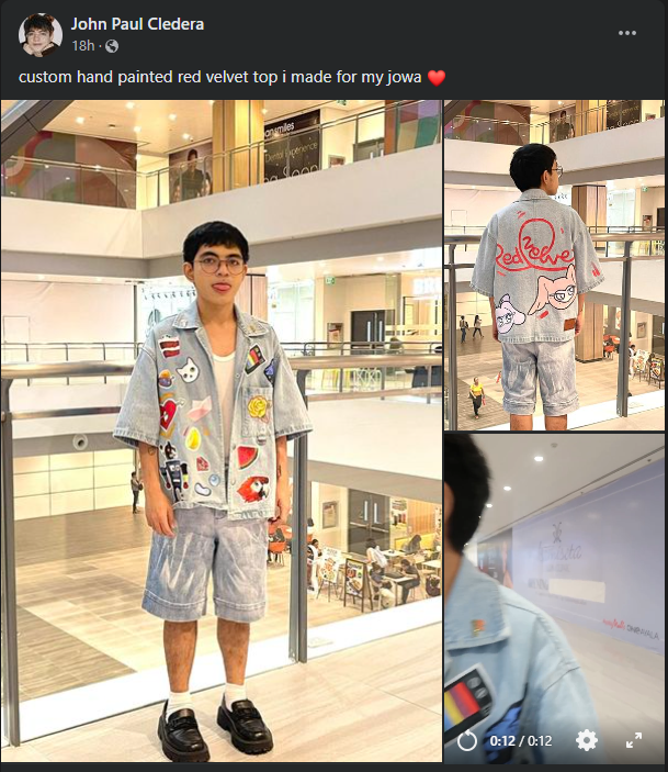 _taysseulzyo's tweet photo. So since usapang paki-balik ang hindi naman kanila:

Hello @jpcleds, my good friend is not a reveluv but also a swiftie. You posted sa RV PH Spazz group an art you made for your partner. Impressive. But we will highly appreciate if ibabalik mo nalang yung pina-custom made ng -- https://t.co/Efzk1KEIgd