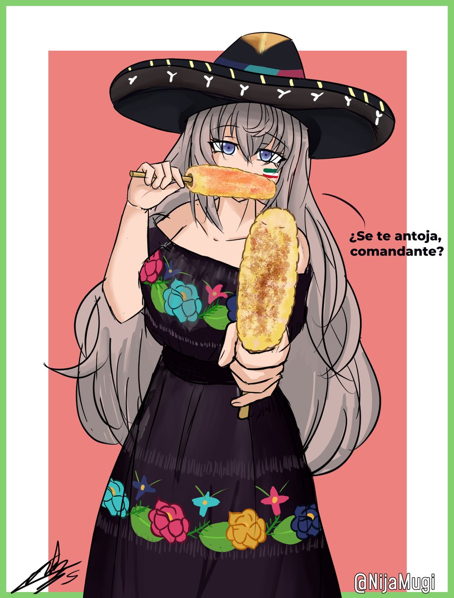 NijaMugi's tweet photo. ¿Quieres uno, comandante?
#GirlsFrontline #fx05 https://t.co/Kg8PBRtmSq
