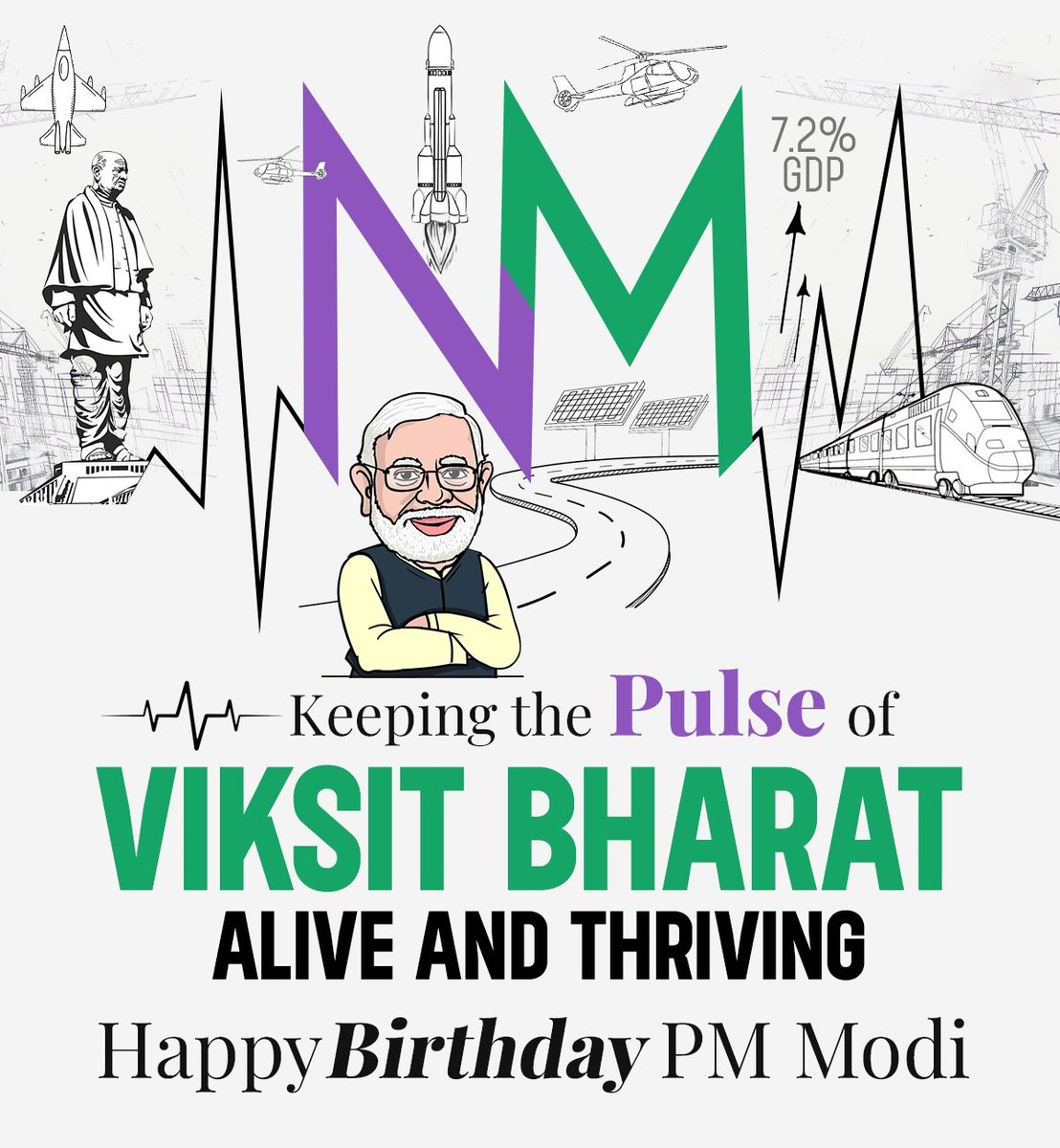 KumarVi41658497's tweet image. #HamaraAppNaMoApp   ;  #ModiAt74
Wishing Prime Minister Shri Narendra Modi,the driving force behind Viksit Bharat,a very happy birthday!
#HappyBdayModiji 
@narendramodi 
@NamoApp 
@BharatMantram 
@narendramodi_in 
@HSVB2047
@BJP4India 
@BJP4Jharkhand 
@BJYMinJH 
@BJPKMJHOFFICIAL