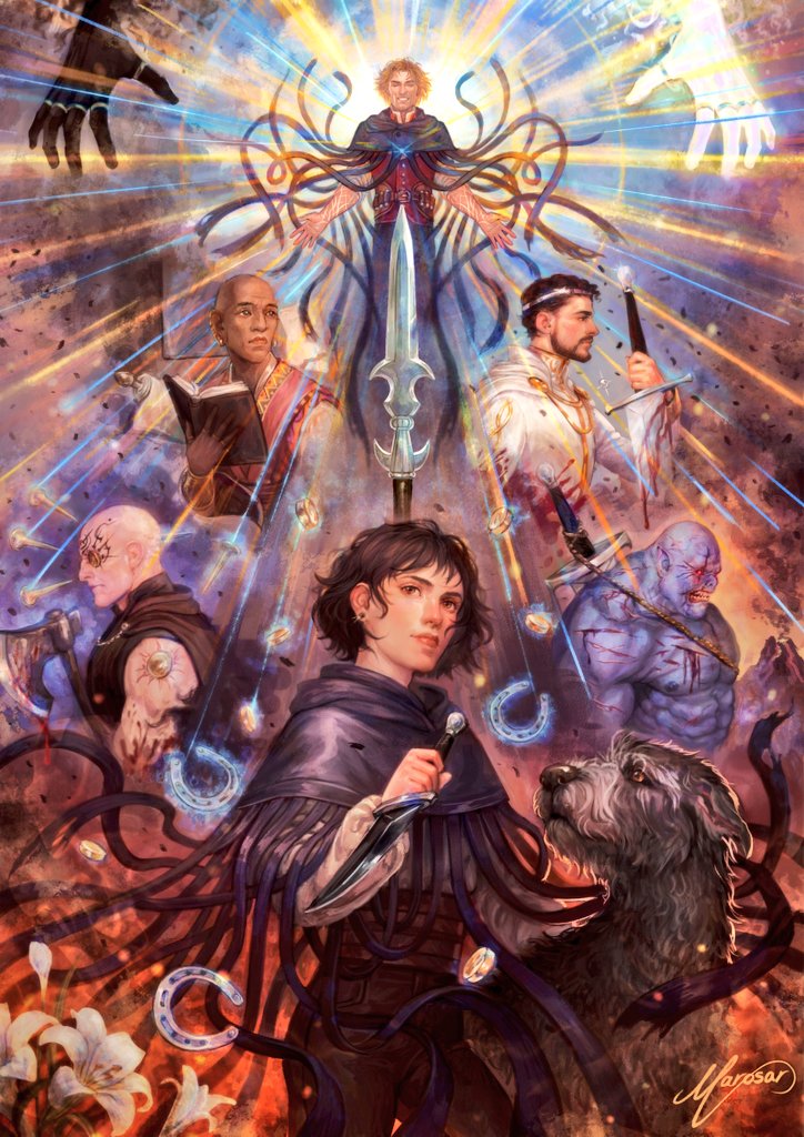 ARTISTS, you can only use ONE art pic to convince people to follow you, which one would you use?

Recent piece 👀✨