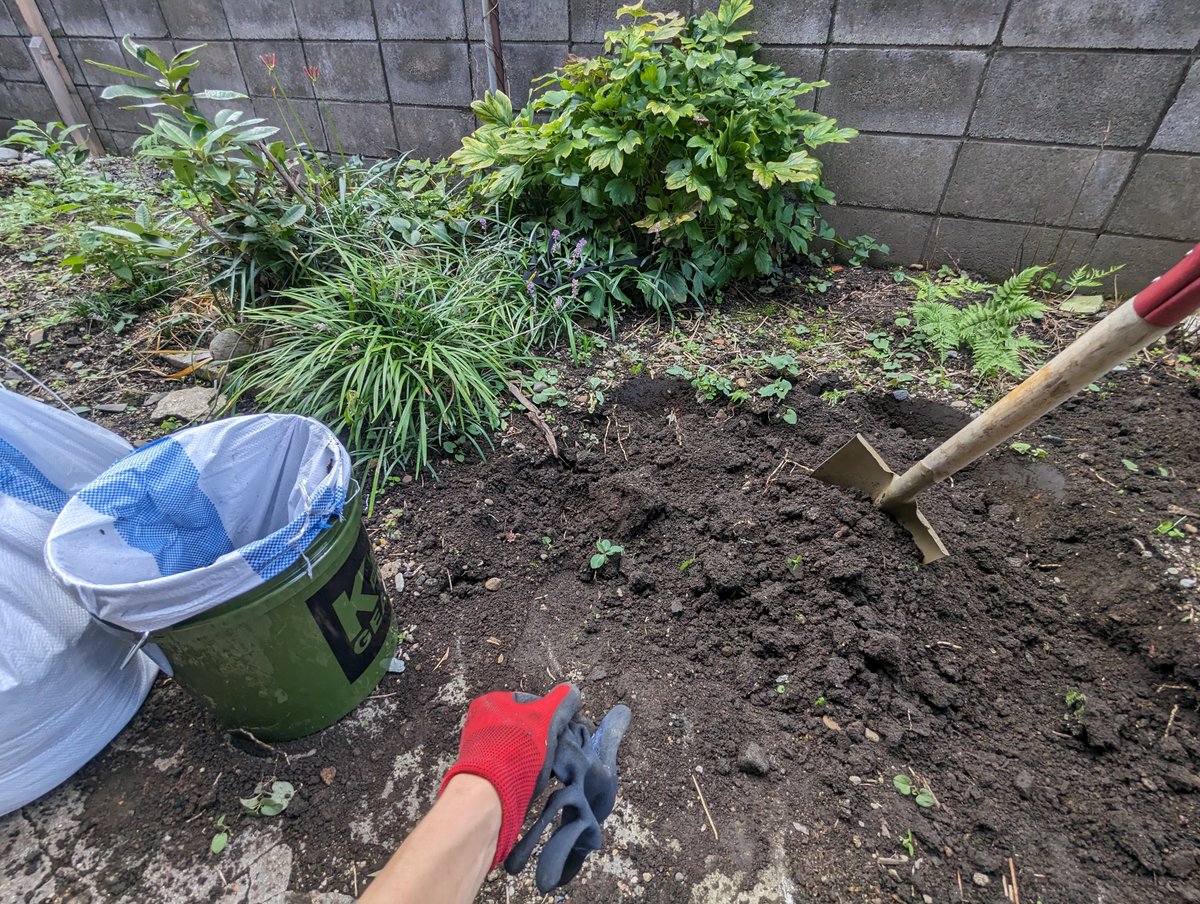 casadeyoshi's tweet photo. 日々進化しています。
今日は残土撤去とウッドデッキの加工。
完璧に作るには本当に時間がかかります。 https://t.co/a2QSyvXHRo