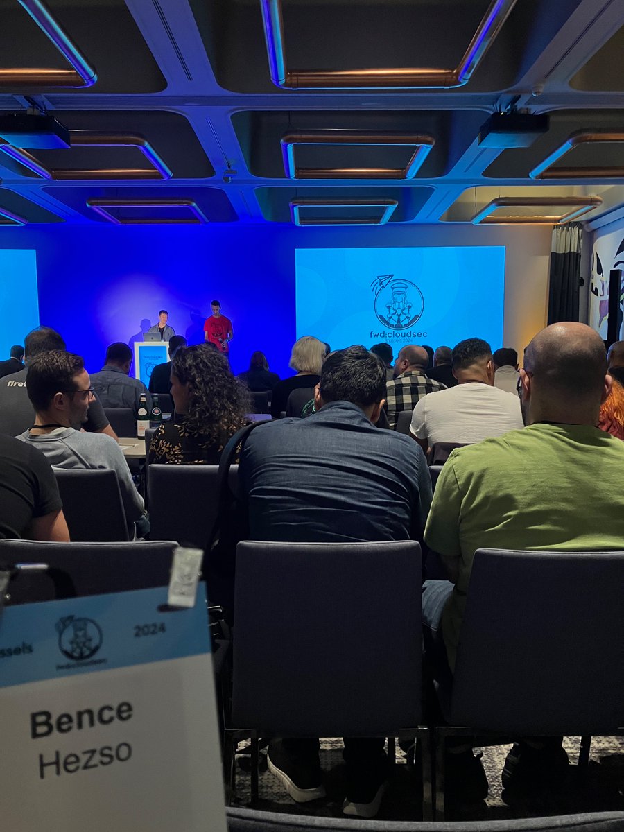 Bence Hézső, CISSP, PMP (@bence_hezso) on Twitter photo In addition to the <a href="/fwdcloudsec/">fwd:cloudsec</a> North America event this year, the first European edition has been organized in Brussels, Belgium. In addition to the <a href="/fwdcloudsec/">fwd:cloudsec</a> North America event this year, the first European edition has been organized in Brussels, Belgium.