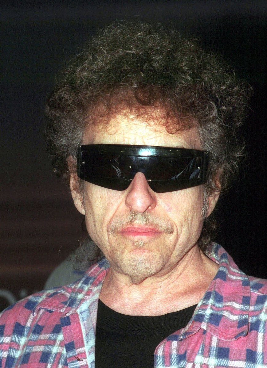 Bob Dylan wears shades, 2000s. #BobDylan #Dylan