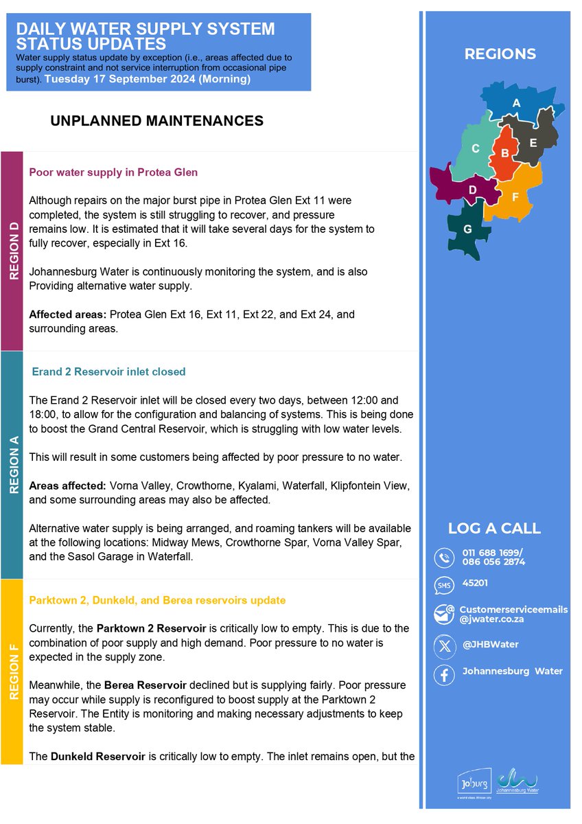 Johannesburg Water tweet media