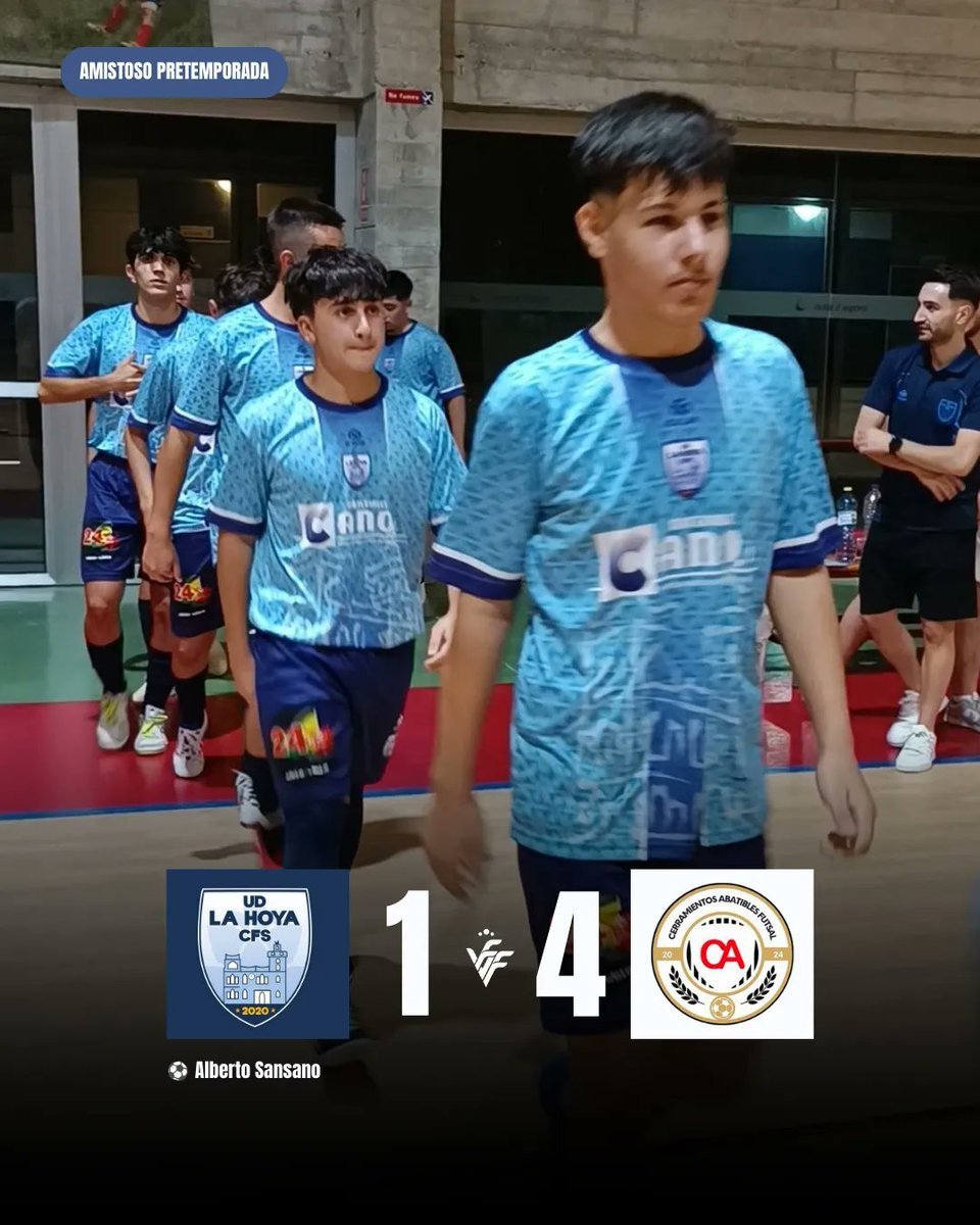 𝘾𝘼𝙍𝘼 𝙔 𝘾𝙍𝙐𝙕

✅ El juvenil B vence y convence a la grada foiera con buen juego para derrotar a su rival de forma contundente (8-1).

✖️ Por otra parte, nuestro representante en Primera Regional no completó un buen encuentro ante el senior del CA Futsal de la liga local.