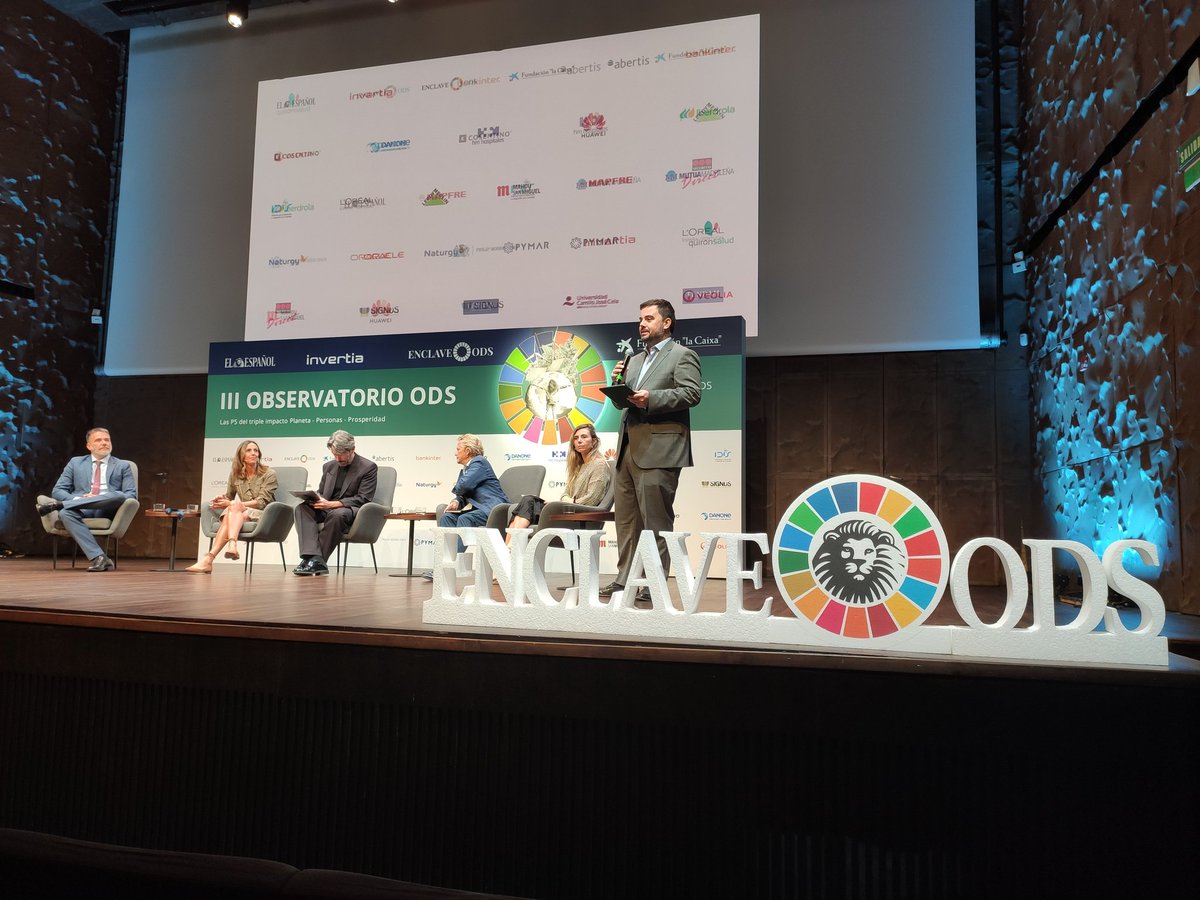 Hoy presente en <a href="/CaixaForumMAD/">Caixa Forum Madrid</a> para continuar las conversaciones de ayer en el #ObservatoeioODS