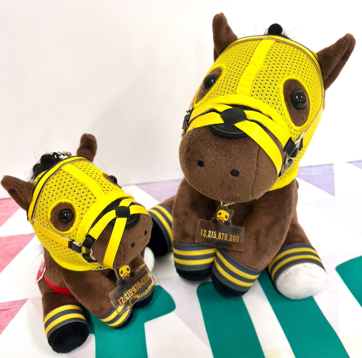 競馬、馬、ぬいぐるみ、ウシュバテソーロ サラブレッドコレクション ふわふわBIGぬいぐるみ