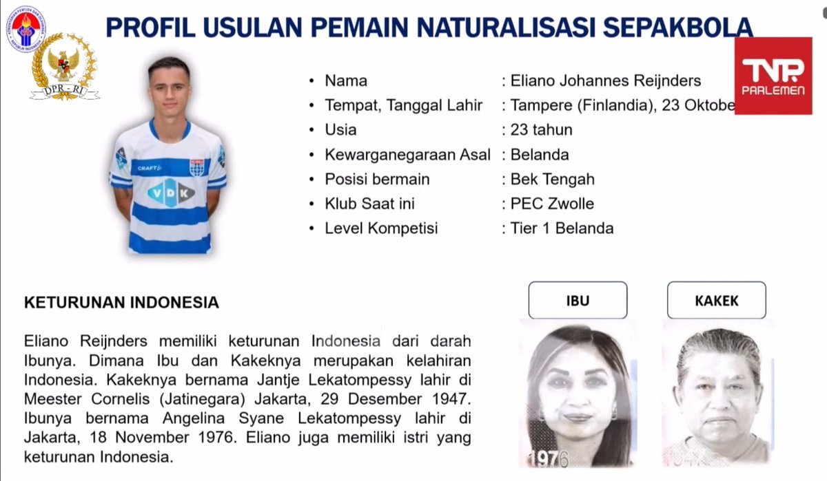 saludosparatii's tweet photo. @FT_IDN Yang menarik ada foto kakeknya. Even kakeknya Mees yg lahir di era Hindia Belanda pun ada. Canggih bener dah arsipnya Belanda. Garis keturunan jelas dan sejauh ini ngga ada masalah soal dokumen2 pas urus pemain keturunan, lancar terus👌 https://t.co/SWFKGxer8y