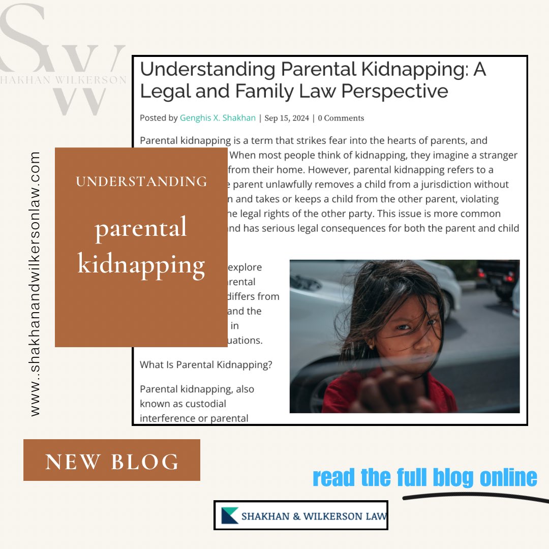 SandWLawyers's tweet image. Check out our newest #blog discussing parental #kidnapping #online via our #website or #linktree link above. 

We handle:
✅ #divorce
✅ #childcustody
✅ #familylaw
✅ #legitimation #mensrights and #fathersrights
✅ We also handle #juveniledelinquency and #contempt