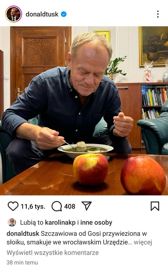 Uniakaput's tweet image. ZUPĄ nie rzuca o ścianę🙄 ? Tylko jaja rozrzucał byle gdzie ... alejaja.. alejaja .. jak mówiła Bieńkowska #P09 niepoprawni.pl/blog/4205/jak-…