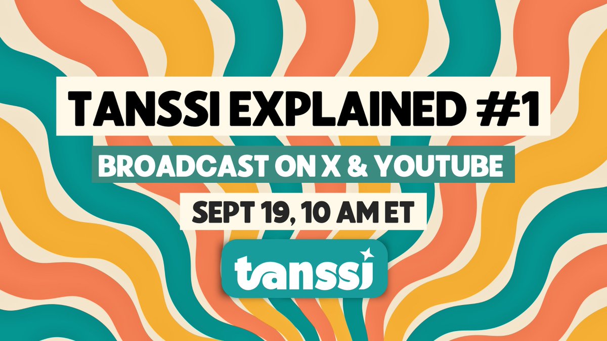 Augusto, Tanssi’s Developer Relations Engineer, is hosting a 30-minute crash course on launching your own blockchain with Tanssi! Don't miss it out. 👇

🗓️ Wen? Sept 19, 10 AM ET
📡 Wer? Live broadcast on X and Youtube