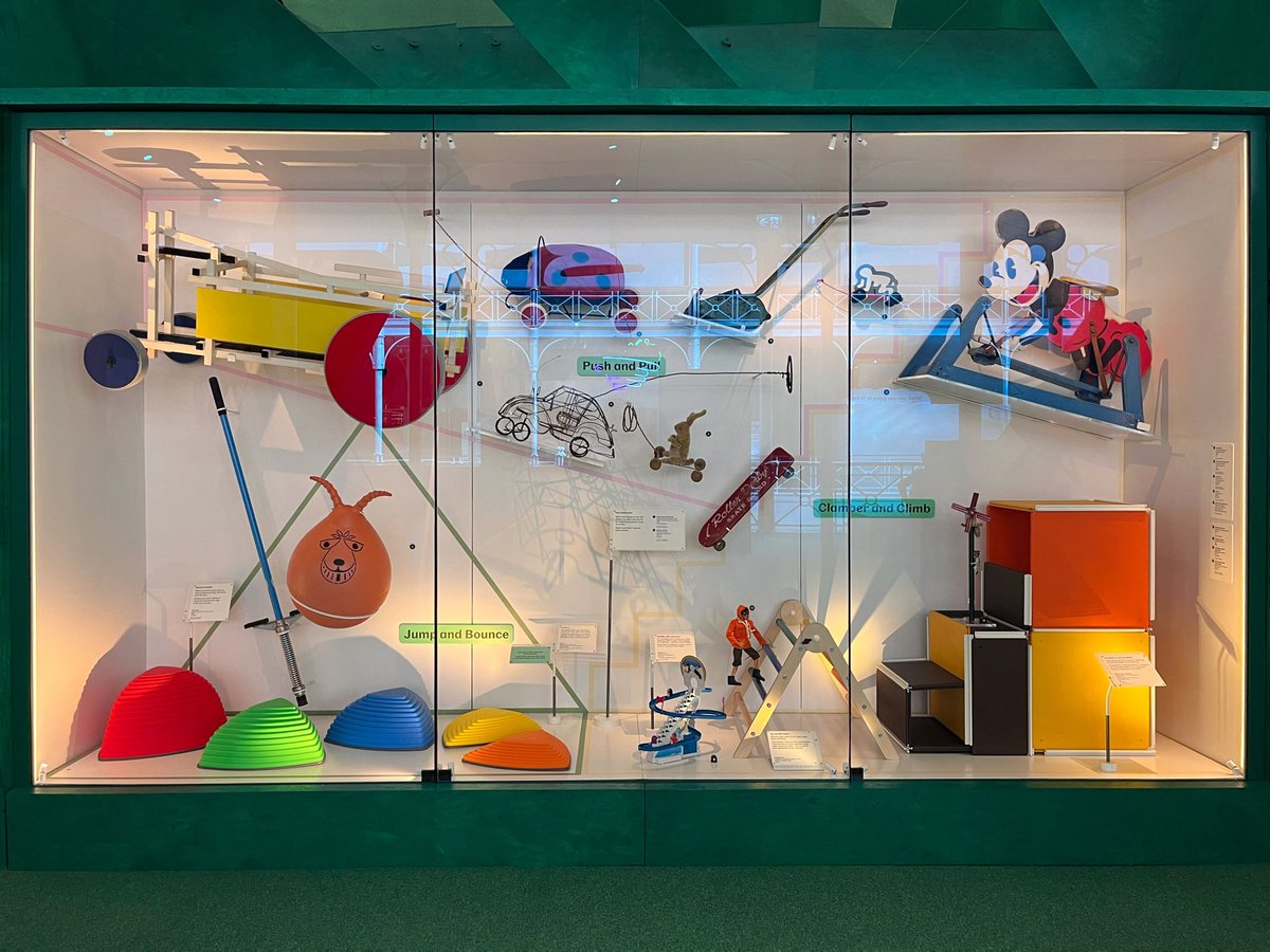 Found transformed <a href="/young_vam/">Young V&A</a> inviting &amp; fun. The child-led redevelopment focuses on play, imagination &amp; design with the collection displayed in very different groupings from previously, inviting curiosity, creativity, making, doing &amp; learning through play #MuseumOfTheYear