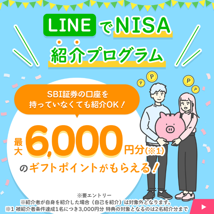 📣さらに！

♪ Xフォロー＆リポストで500円相当のデジタルギフト券が1,000名様に当たる！

＜応募方法＞
1⃣<a href="/sbi_fund_team/">SBI証券　投資信託・iDeCo</a>をフォロー
2⃣この投稿をリポスト
3⃣以下のURLから抽選
tinyurl.com/343u26y7

※期間：9/17～10/17 23:59

#SBI証券 #NISA #新NISA