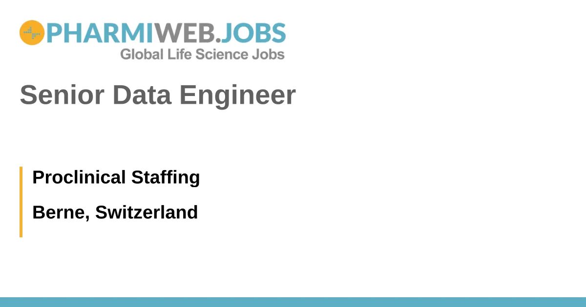 PharmiNewsDACH's tweet image. Senior Data Engineer

buff.ly/4d6D9LH

#SeniorDataEngineer #AzureCloud #BigData #DataArchitecture #CloudTechnologies #Proclinical #pharmiweb