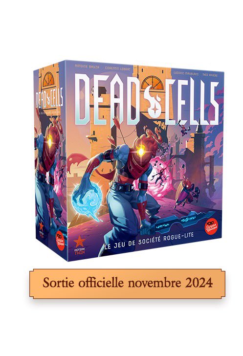 DEADCELLS se montre au festival des jeux de #Vichy. Le jeu de plateau arrive en novembre, d’ici là on vous invite à découvrir ou re-découvrir le #jeuvideo ! <a href="/motiontwin/">Motion Twin</a> <a href="/Scorpionmasque/">Scorpion masqué</a>
