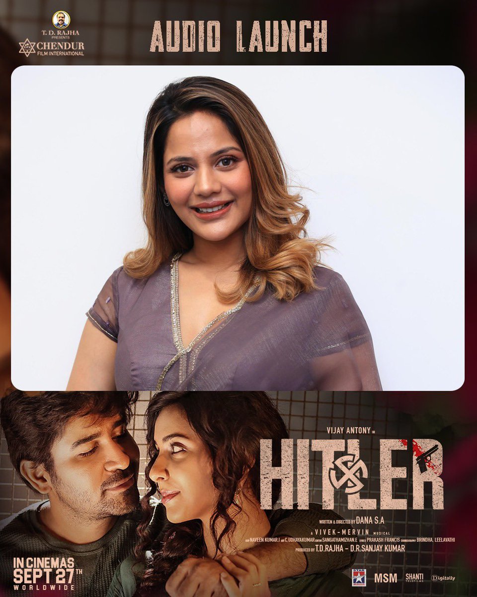 OnlyKollywood's tweet photo. #HitlerFromSep27 #HitlerAudioLaunch https://t.co/cTf2OVAU1X