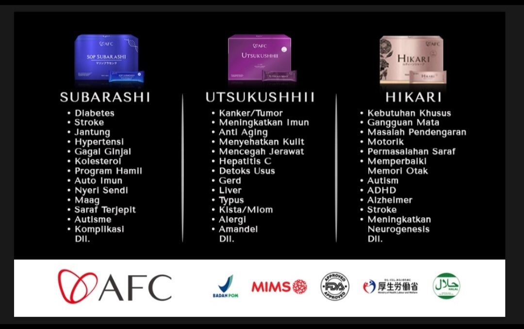 AFC, solusi untuk masalah kesehatan Anda