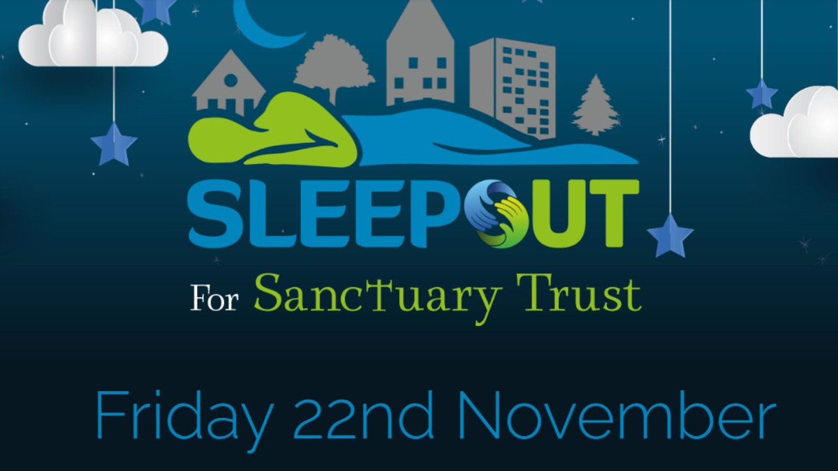 Sleep Out for Sanctuary Trust is back! Join us on 22 Nov at Pier Road car park to raise funds for those experiencing homelessness in Jersey. It'll be an experience you won't forget! Sign up: sanctuarytrust.org.je/events/sleep-o… 
#SanctuaryTrustSleepOut #JerseyCI #Charity #Homelessness