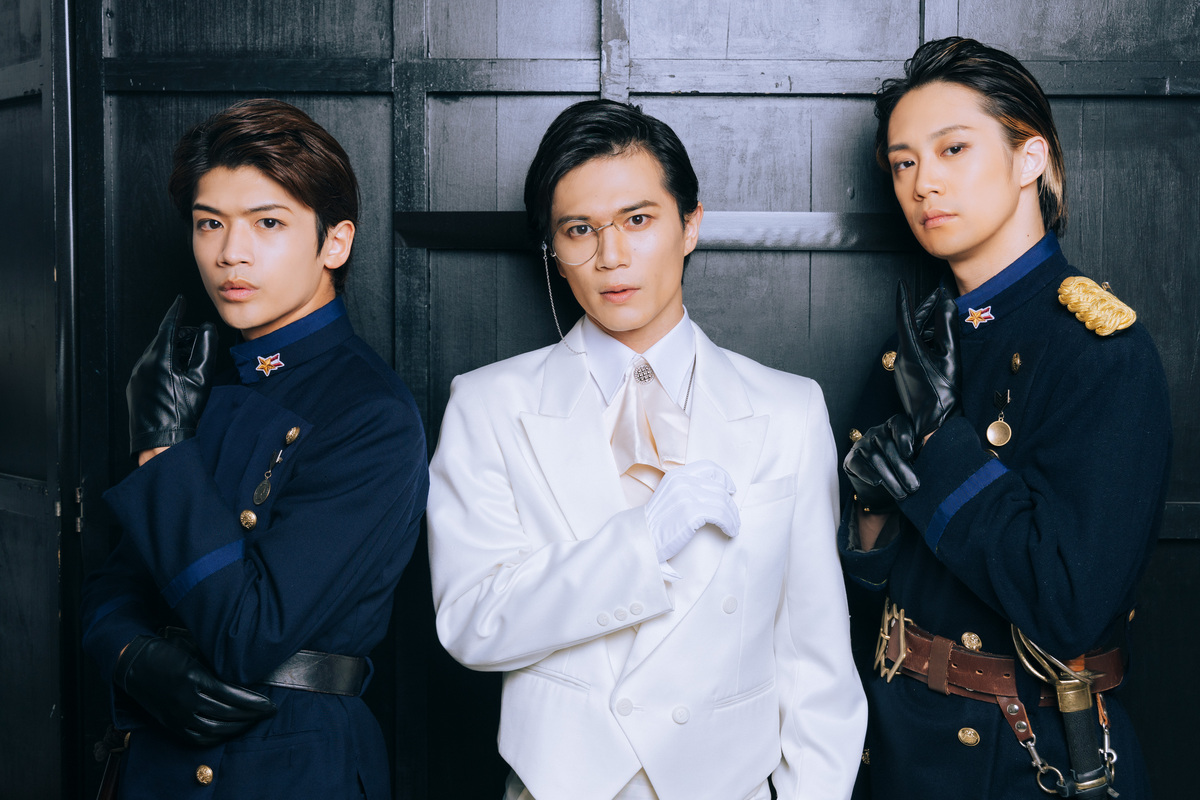 theatergirl_jp's tweet photo. 【インタビュー】
12月よりシンる・ひま オリジナ・る ミュージカ・る 革命『もえ・る剣』が上演！

#蒼木陣 さん、#前川優希 さん、#広井雄士 さんにインタビュー📷

前編では、本作との向き合い方や過去の共演エピソードについて語っていただきました。
https://t.co/WcFjdpjpY0

#る剣 @ORANGEJIN @yuyukiki535 @hiroiyuto0923
