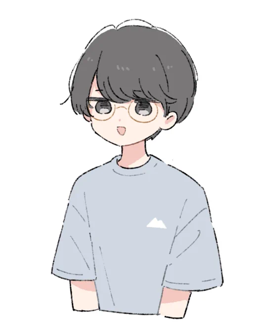 【お知らせ】新人声優、高山俊太朗さんのアイコンイラストを描かせていただきました!サンプルボイス、素敵だ…!!
