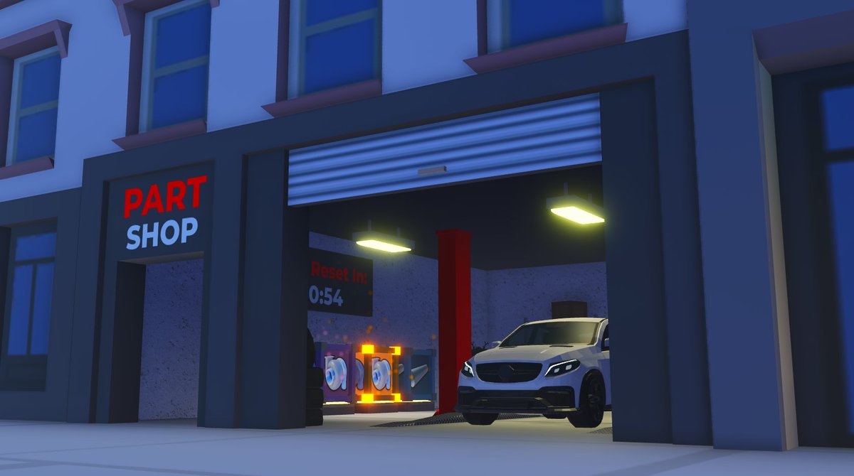 One of our biggest updates, the items update, is out now! 💗 This update has brought a new item system to the game, which is required for progression on your company and car upgrades! 😄 There's also a parts shop beside the bridge! 🛒 Feel free to leave any feedback for us! 🙌