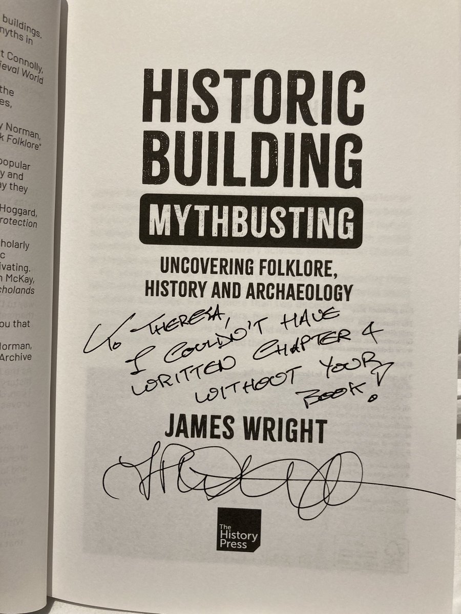 As if the gig wasn’t fab enough already, <a href="/jpwarchaeology/">James Wright</a> kindly gave me a copy of his superb book last night <a href="/WorcsArchSoc/">WorcsArchSoc</a> talk. Buy it!