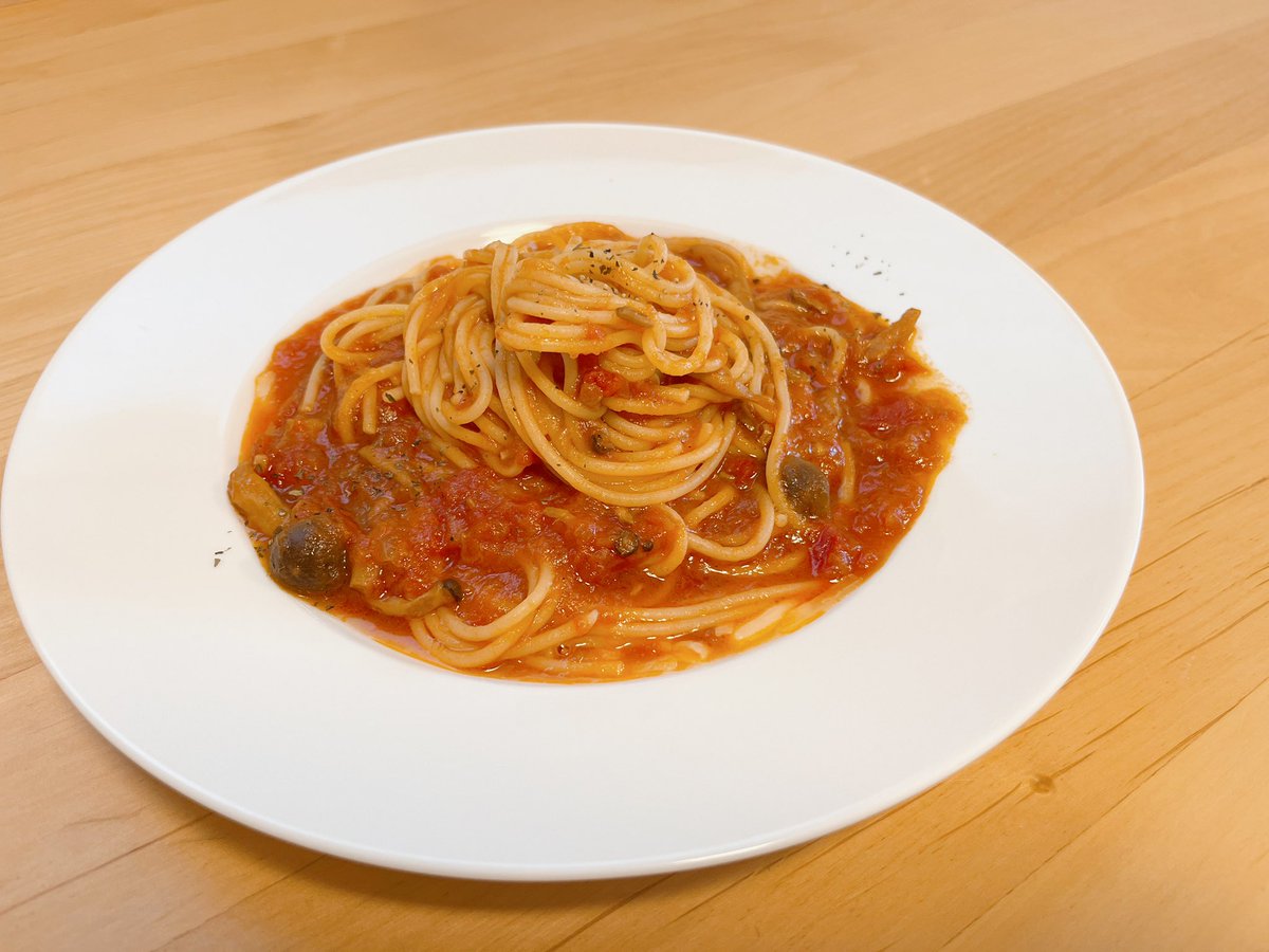 パスタできました