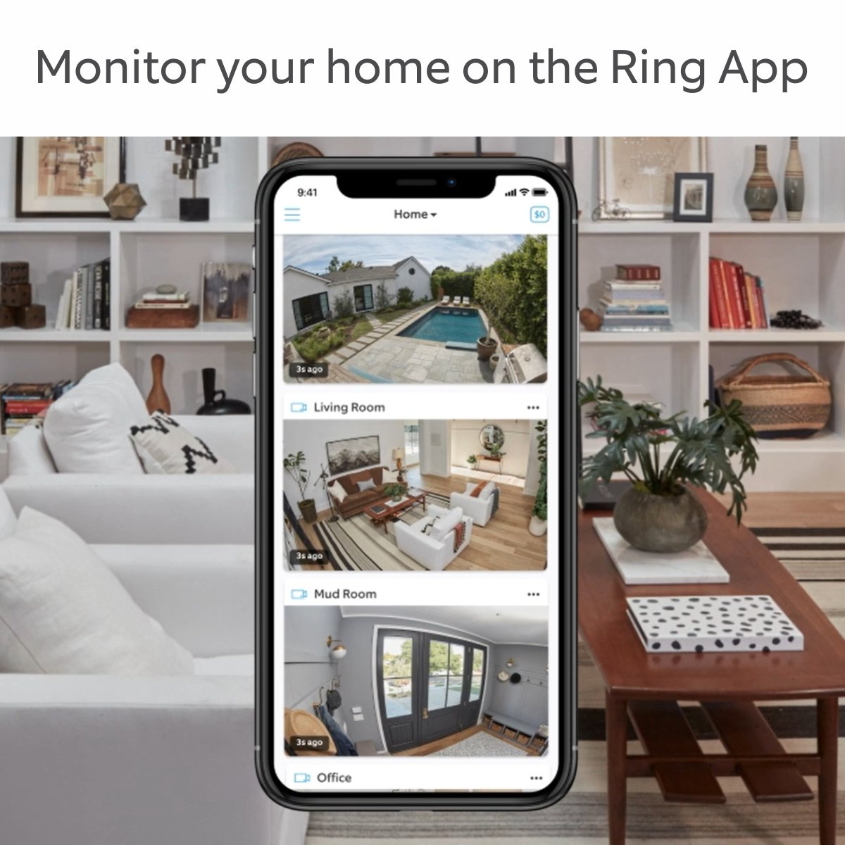 Ring_Africa's tweet image. The Ring App enables you to set the behaviour of your Ring devices with Modes. Choose between Home, Away or Disarmed, and activate with a single tap.   #Ring #RingAfrica #RingApp
