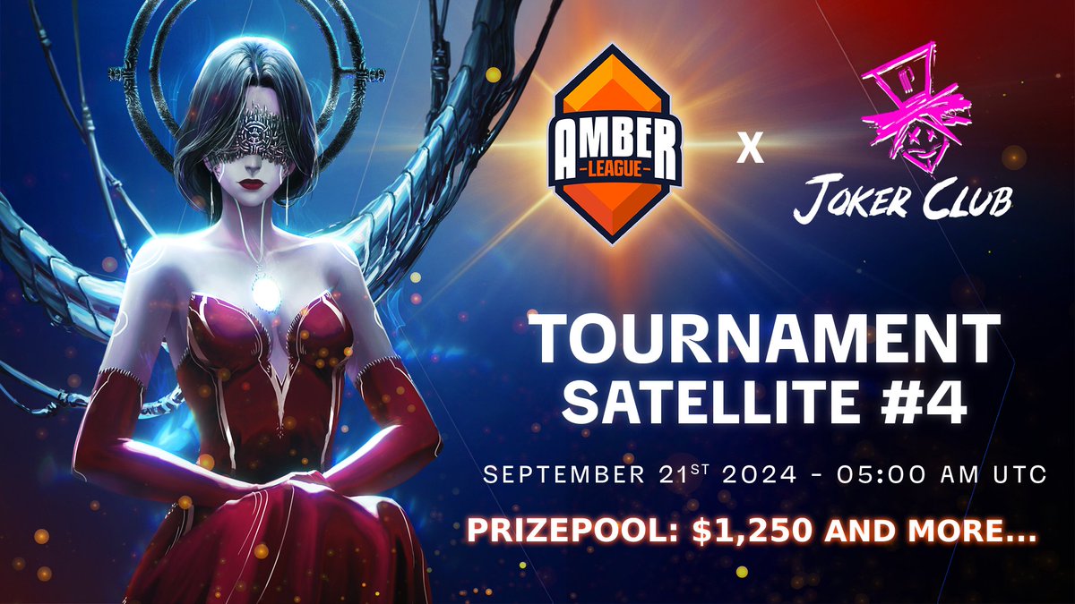 AMBER LEAGUE INITIATIVE (@amberleague_ali) on Twitter photo 📣𝐒𝐀𝐓𝐄𝐋𝐋𝐈𝐓𝐄 #𝟒
Your last chance to grab some NFTs from <a href="/JokerClubSpirit/">Joker Club by Partouche</a> 🃏 and maybe some 💵
We’re nearing mid-season, which means payday is just around the corner.
Check the latest announcement on Discord to make sure you’re eligible.
𝒟ℴ𝓃'𝓉 𝓂𝒾𝓈𝓈 ℴ𝓊𝓉 🫵 📣𝐒𝐀𝐓𝐄𝐋𝐋𝐈𝐓𝐄 #𝟒
Your last chance to grab some NFTs from <a href="/JokerClubSpirit/">Joker Club by Partouche</a> 🃏 and maybe some 💵
We’re nearing mid-season, which means payday is just around the corner.
Check the latest announcement on Discord to make sure you’re eligible.
𝒟ℴ𝓃'𝓉 𝓂𝒾𝓈𝓈 ℴ𝓊𝓉 🫵