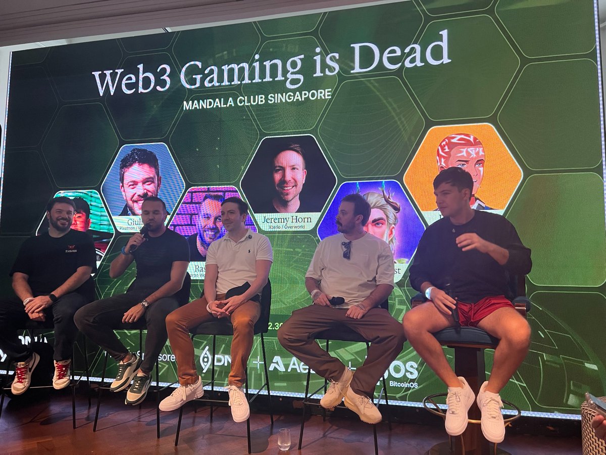 mai_on_chain's tweet image. A dream panel for Web3 gaming by Web3 gaming legends 🎮
Bullish on Web3 gaming in Asia🔥
@meta_alchemist / @SeedworldMeta
@RastislavBakala / @QORPOworld
@GiulioXdotEth / @monprotocol
@HeyJeremyHorn /@XterioGames
@DelioPaul / @thebananagameee