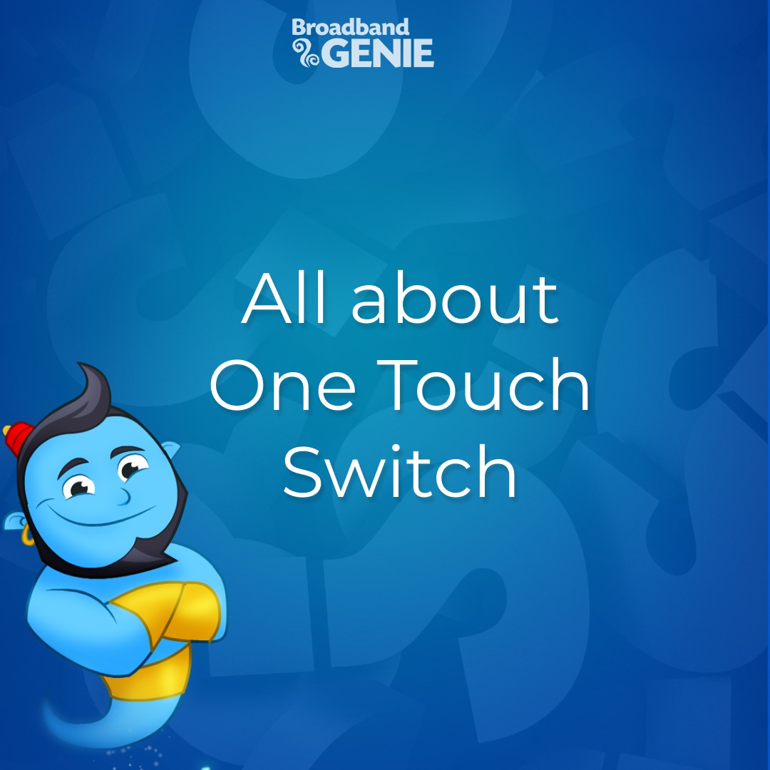 It's easier than ever to switch broadband. One Touch Switch (very quietly) launched last week; it means generally you won't have to tell your current provider you're switching! Just sit back and let your new provider handle all that for you.

Read more: bit.ly/3TweWaL
