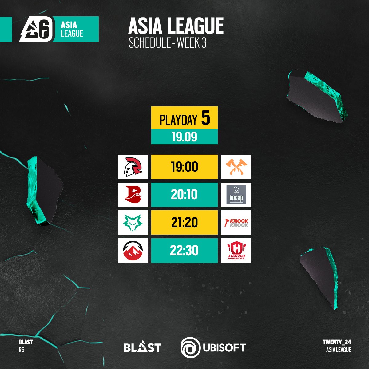 Rainbow Six Esports Asia tweet media
