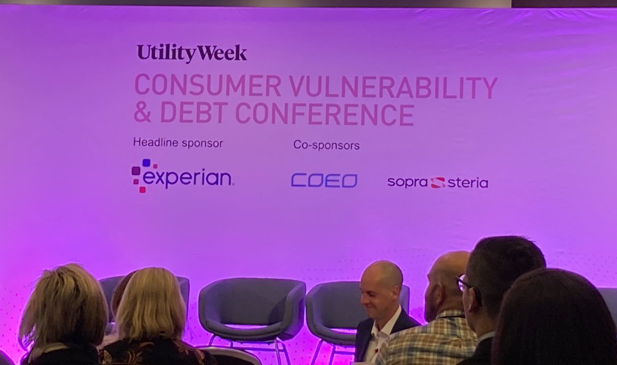 Representing <a href="/TeamBlueMarble/">Blue Marble</a> <a href="/UtilityWeek/">Utility Week</a> #VulnerabilityAndDebt conference today - useful to hear latest on topics relevant to our research