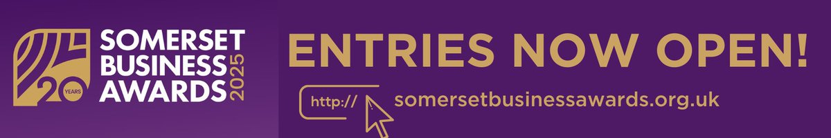The Somerset Business Awards are now open! If you're a #Somerset based business, this is a great way to raise your profile.

❓Do I need to be a Chamber member to enter?❓

NO - The awards are open to all businesses with their HQ in Somerset. 

somersetbusinessawards.org.uk #SBA2025