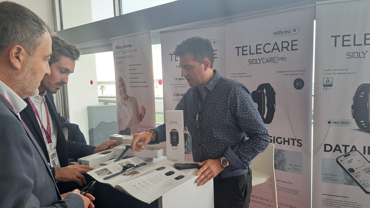 SilverEco.org/en (@silvereco_en) on Twitter photo Live from the International #SilverEco #WellAging Festival ! Join <a href="/SiDLYHealthcare/">SiDLY Healthcare</a> on its booth to discover its new smart medical watch (class IIa) #telecare #innovations #wristband #telemedical Live from the International #SilverEco #WellAging Festival ! Join <a href="/SiDLYHealthcare/">SiDLY Healthcare</a> on its booth to discover its new smart medical watch (class IIa) #telecare #innovations #wristband #telemedical