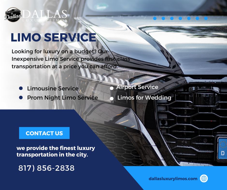 dallaslimorides's tweet image. 💼Our Inexpensive Limo Service provides first-class transportation at a price you can afford.
📲 Call or text (817) 856-2838
Visit: bit.ly/4dSIKWU
#InexpensiveLimoService #AffordableLimoDallas #DallasLuxuryOnABudget #EconomicalLimoRidesDallas #CheapLimoServiceDallas