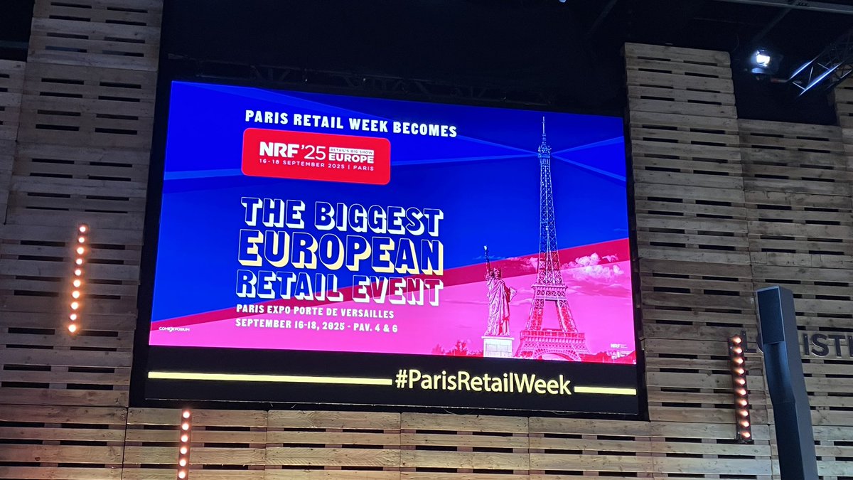 Matthieu Jolly | SEENAPSE 💚 (@matthieujolly1) on Twitter photo Pour ses 10 ans, grosse annonce de @PRWOfficial. Cette édition est la dernière.
En 2025, du 16 au 18 septembre, aura lieu le <a href="/NRFnews/">National Retail Federation</a> Retail’s Big Show 🍾 Pour ses 10 ans, grosse annonce de @PRWOfficial. Cette édition est la dernière.
En 2025, du 16 au 18 septembre, aura lieu le <a href="/NRFnews/">National Retail Federation</a> Retail’s Big Show 🍾