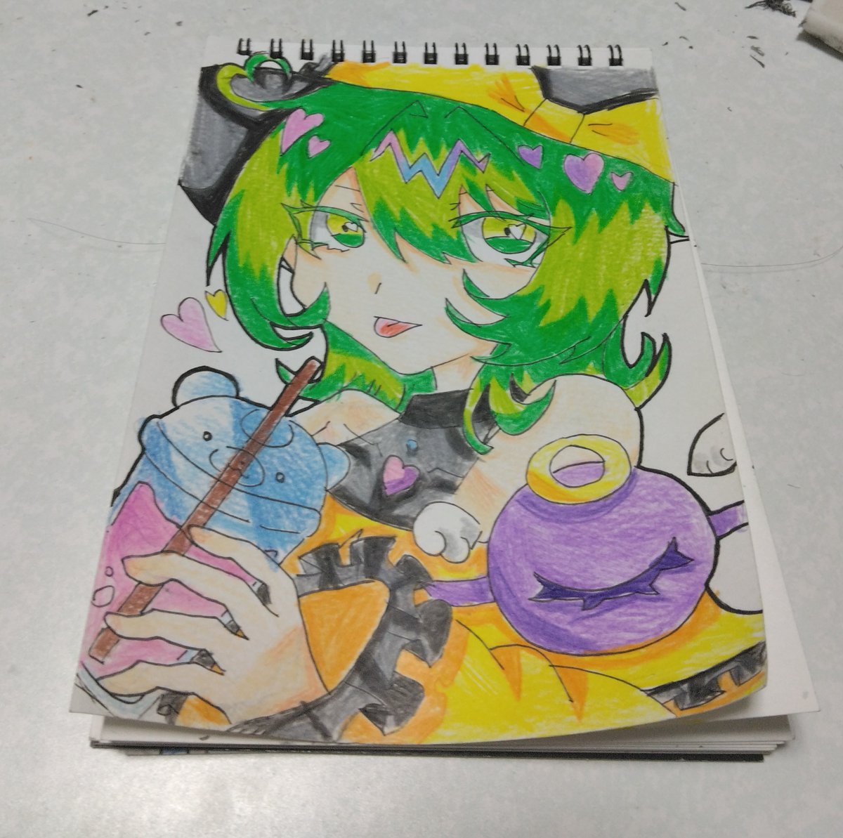 ecS2CC0YXuBnEcR's tweet photo. こいし♡
#東方Project 
#古明地こいし 
#絵描きさんと繋がりたい
#アナログイラスト https://t.co/he49ADwSZ6