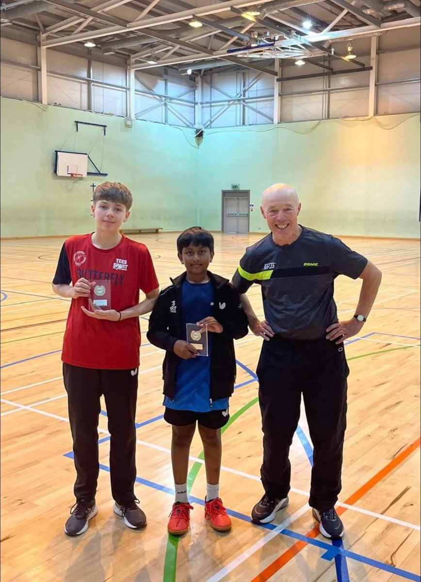 Congratulations to Jakub and Inniyan at the U19 / U13 Assessments in Bathgate on Sunday 🏆 x 2 🏓