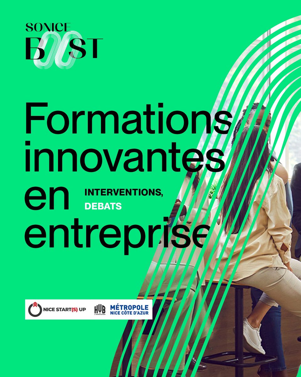 Boidalon's tweet photo. Chers amis de la communauté #SoNiceBoost !

En Septembre, nous sommes de retour, avec notre #AfterWork inspirant !

Date : Lundi 30 Septembre 2024.
Horaires : 18:30 / 21:30.
Lieu : Hub De l’Innovation - Métropole Nice Côte d’Azur.
Tarif : Seulement 10 € par personne !

Thème : "Les formations innovantes en entreprise"

🤝 Une diction crée en partenariat avec #NiceStartup !

Nous vous espérons nombreux pour cette soirée riche en découvertes et en rencontres.

⬇️ Inscrivez vous vite ⬇️

https://t.co/yKHB1OBwBi

⬇️ Au programme ⬇️

Table ronde : "Formations innovantes en entreprise”

Les formations traditionnelles ne suffisent plus à répondre aux défis contemporains. 

Comment les organisations peuvent-elles développer des compétences en phase avec les nouvelles technologies, la transformation digitale et les attentes des collaborateurs ?

À l'occasion de cette table ronde, SONICEBOOST vous invite à explorer les nouvelles pratiques pédagogiques qui révolutionnent la formation en entreprise. 

Des experts reconnus vous partageront des études de cas, des retours d’expérience concrets et des outils innovants pour booster l’engagement et la montée en compétences de vos équipes.

Nous aurons le plaisir d'accueillir : 

• Rachid Santaki, Pascale Faure, Prisca, Ugur Turemen : "Intelligences Fondamentales : Quand la maîtrise de l’orthographe rassemble"
• Alexandra Brehier de Talent Coin
• Vanessa Baudoin de CAP (Confiance, Aisance, Présence)
• Yann Couzinet de My Job Academy

Une nouvelle édition de Pitch ma Boîte avec les invités :
• Kelian Bailet de Epseed
• Maja Merz : "Valoriser le talent et l’Innovation en IA”

Pour Le Club des Créatifs on reçoit :
• Jean-Baptiste Pin et David Mascarel de Data IO

Une opportunité pour découvrir les nouvelles tendances de la formation et échanger avec ceux qui les mettent déjà en œuvre !