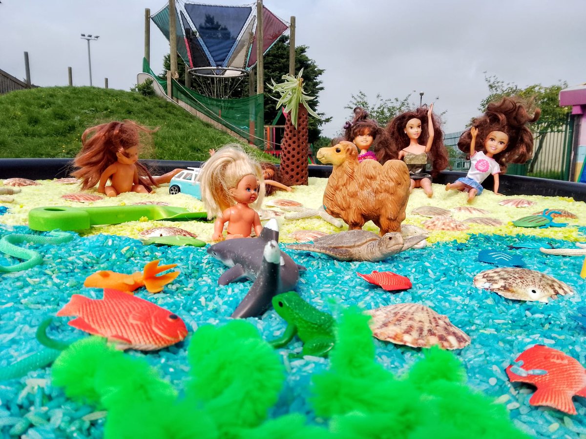 Throwback to a few of our favourite summer play trays created by our Incredible Playworker, Jodie. 😍 

We believe in the power of sensory play and our playworkers go above and beyond to create stimulating scenes multiple times a week. Come and get stuck in!