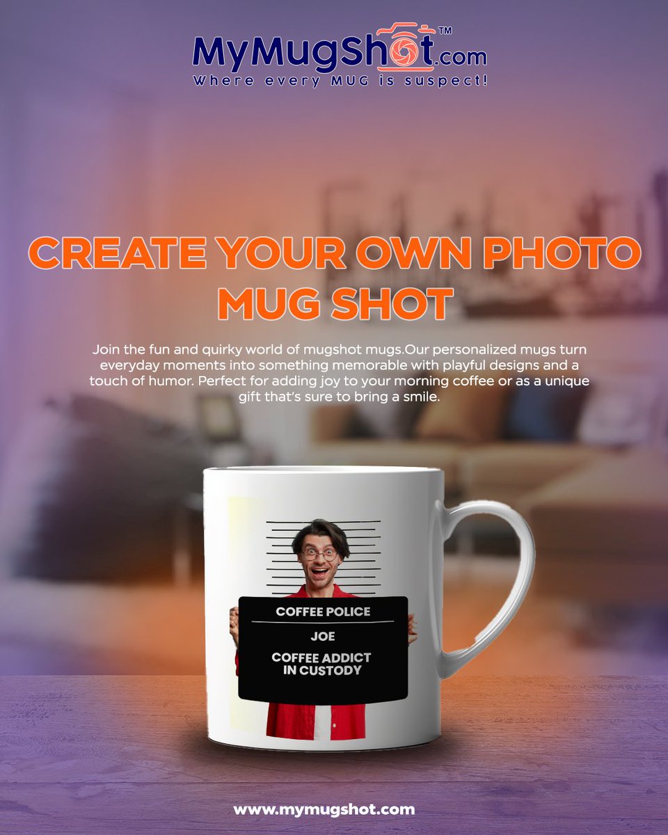 MymugshotCom's tweet image. Discover mugshot mugs! 🎉 Personalized, fun designs that brighten your day. Perfect for coffee or as a quirky gift! ☕✨

#mugshotmugs #funandquirky #personalizedmugs #uniquegifts #muglife #coffeelovers