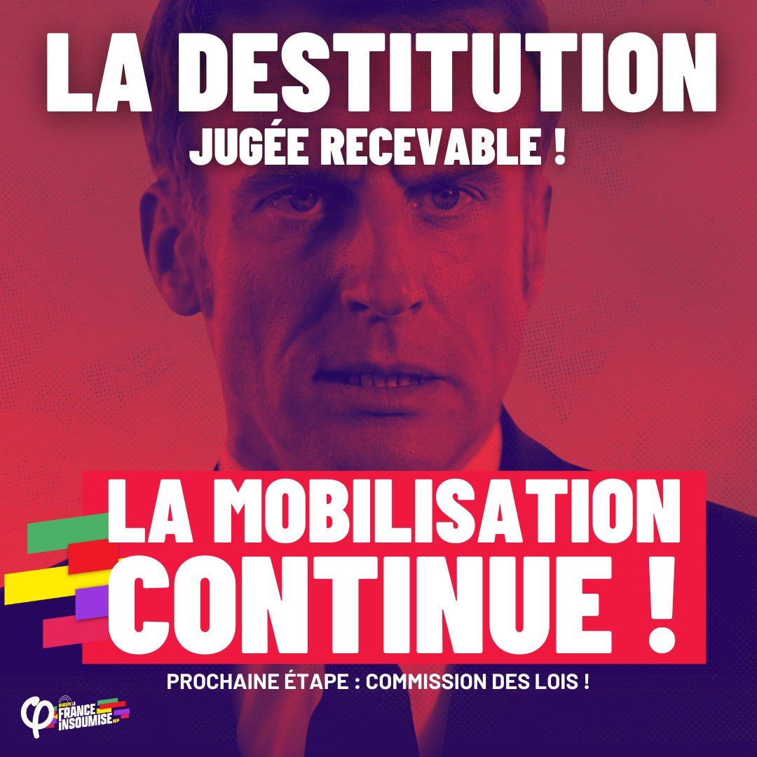 La France Insoumise à l'Assemblée nationale tweet media