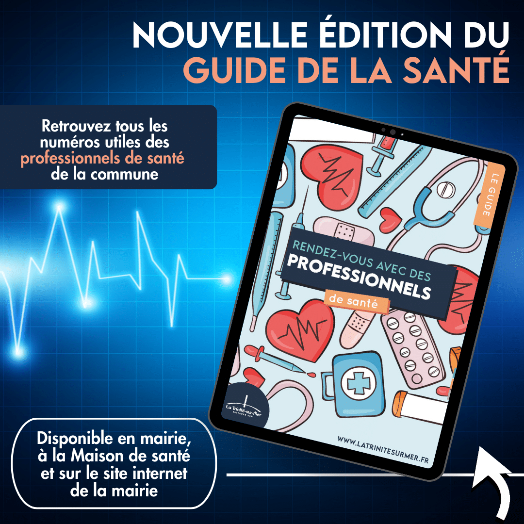 La nouvelle édition du Guide de la santé vient de sortir. Vous pourrez y retrouver toutes les coordonnées des professionnels de santé qui se trouvent sur la commune. 

👉Retrouvez-le en mairie, à la Maison de santé et en téléchargement sur notre site… dlvr.it/TDKp0s