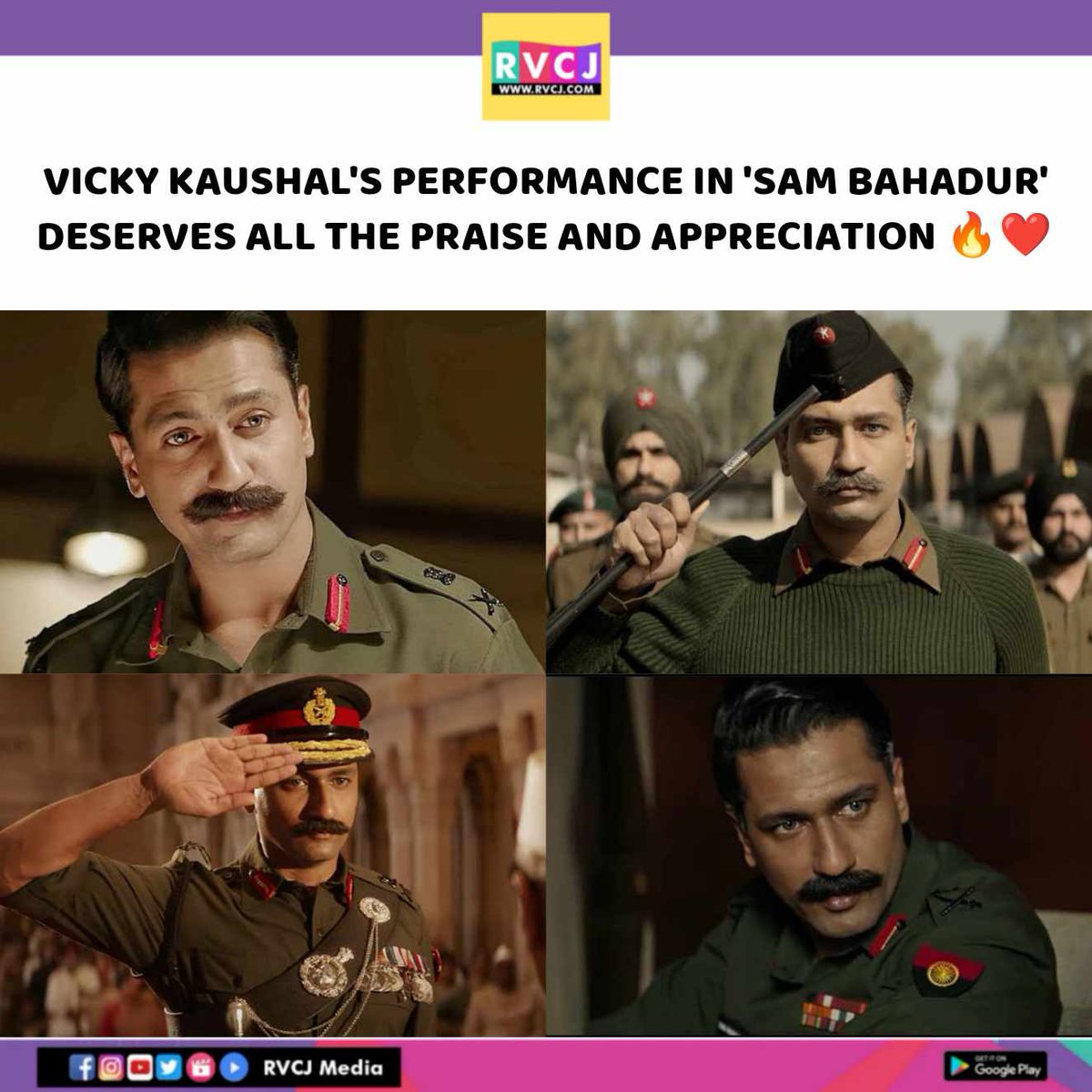 rvcjmovies's tweet image. Vicky Kaushal 🔥

#vickykaushal #sambahadur @vickykaushal09
