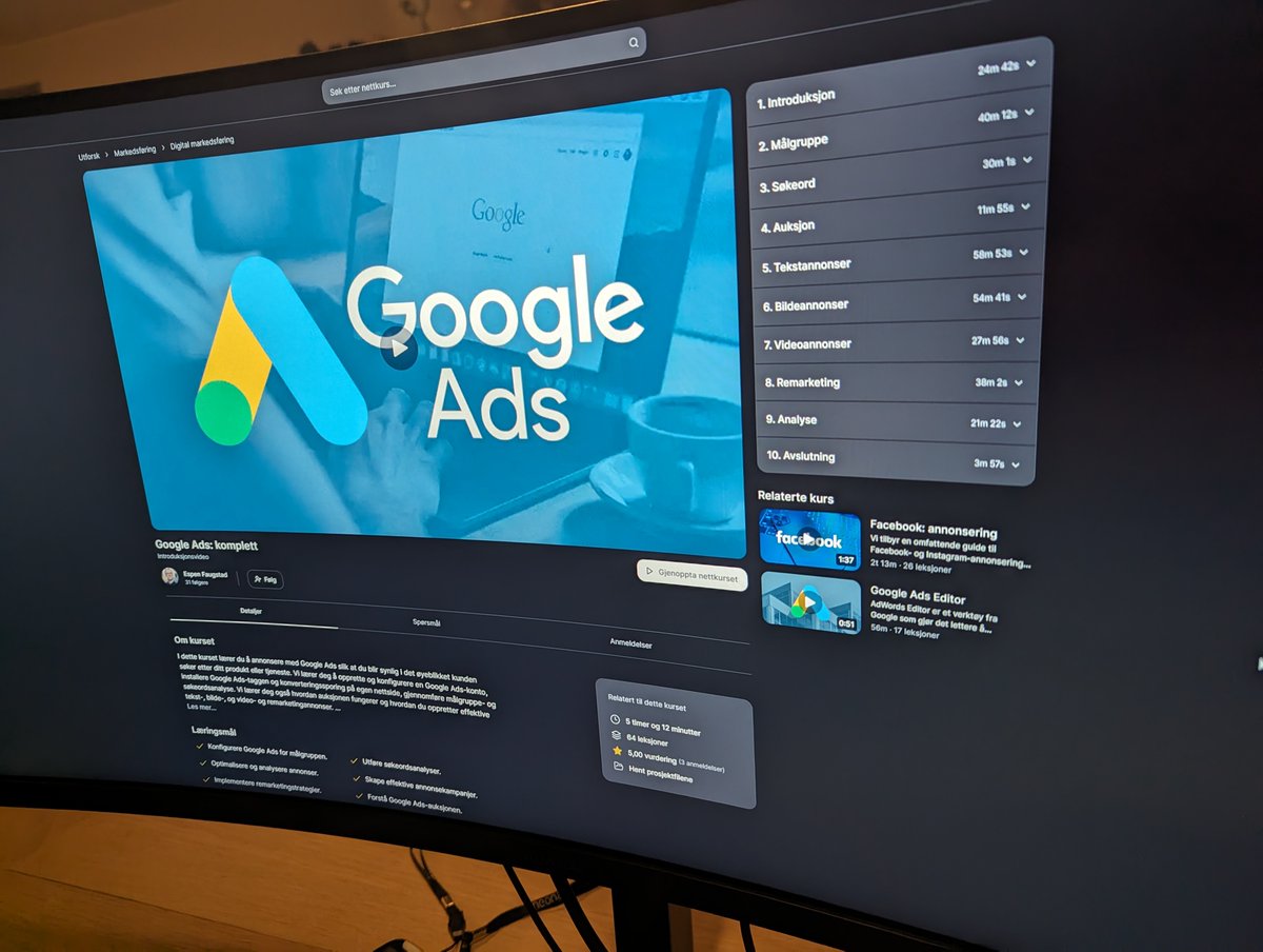 🚀 Gratis 7-dagers prøveperiode på Utdannet.no! 🎓💻

Vi tilbyr kvalitetskurs i Adobe, Office, markedsføring og webutvikling. Prøv dem gratis nå!

Start her: utdannet.no/priser