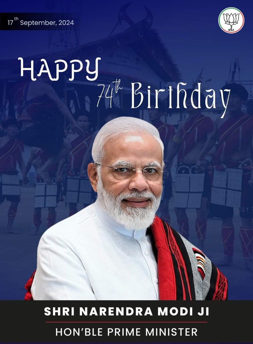 jsrajak's tweet image. विश्व के लोकप्रिय राजनेता एवं भारत के यशस्वी प्रधानमंत्री श्री #नरेंद्र मोदी जी को जन्मदिवस की हार्दिक शुभकामनाएं! 

आपके नेतृत्व में देश प्रगति की नई ऊंचाइयों को दिन प्रतिदिन प्राप्त कर रहा है |
@narendramodi  #happybirthday @BJP4India  @BJP4MP