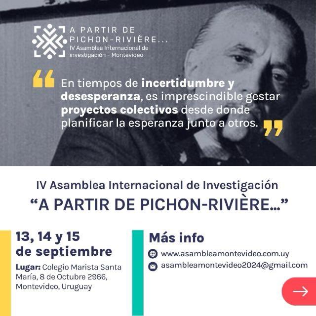 AsocCiceron's tweet photo. La Asociación Cicerón ha participado en la IV Asamblea Intercontinental de Investigación en Grupo Operativo en Montevideo (Uruguay)

👉https://t.co/k0hL16pTC7 https://t.co/pYMo9OUPkc