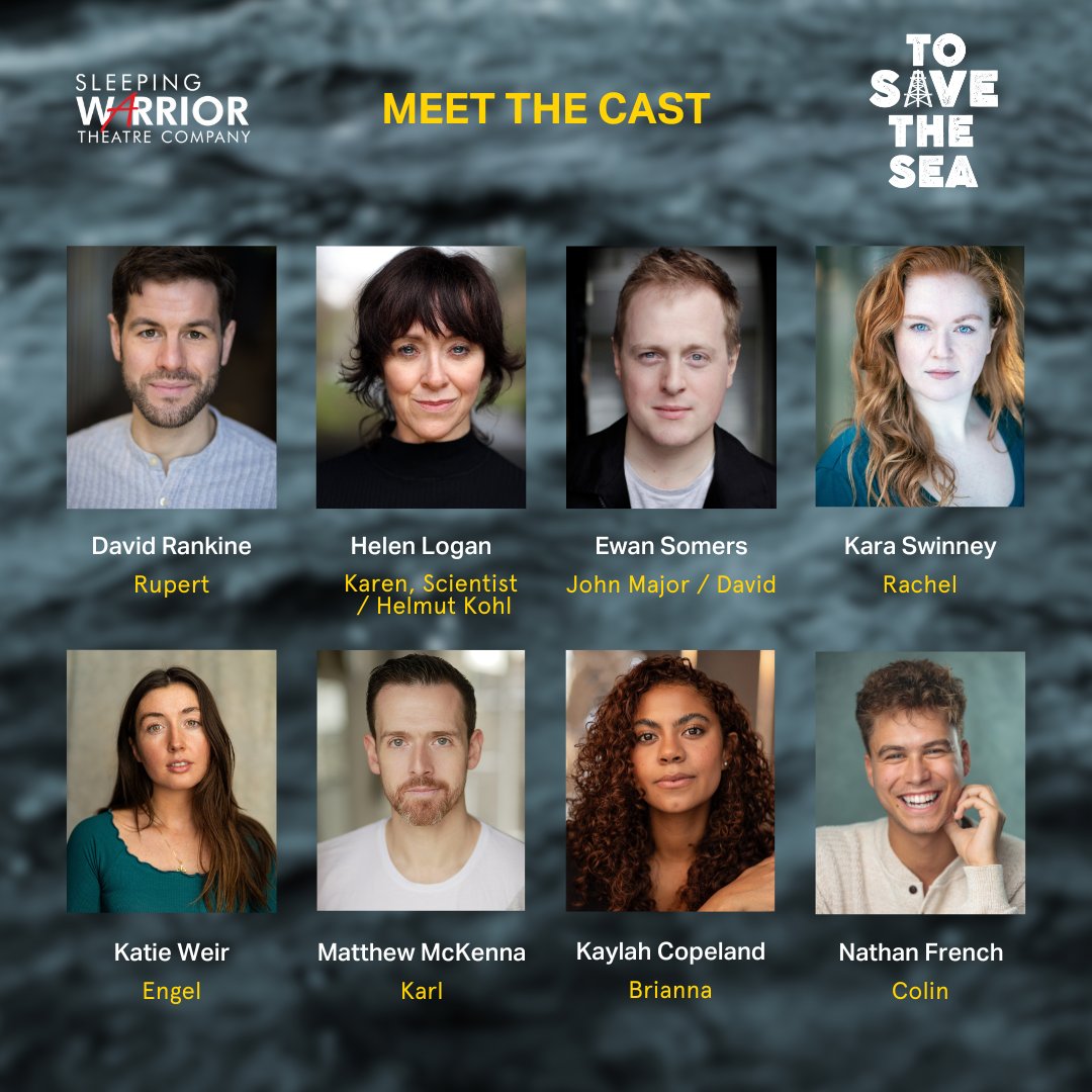 Meet the cast of To Save The Sea 🌊

This lovely lot will be joining us in a few weeks time, so don't miss them as they bring to life the true story of ordinary people doing extraordinary things.

📅 Thu 10 - Sat 12 Oct